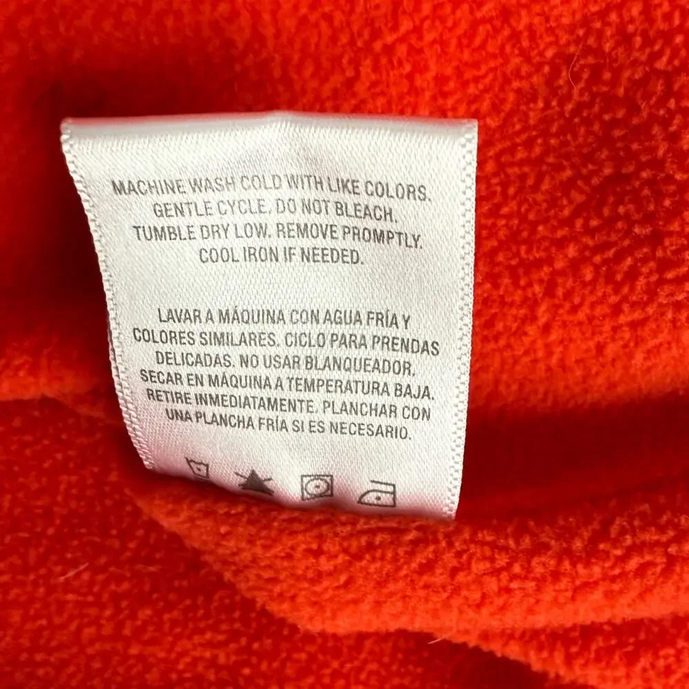 Roebuck & Co. Heritage Supply Puffer Vest Size Small 8‎ Gray & Orange